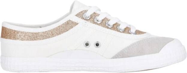 Kawasaki Glitter Canvas Schoen Goud Multicolor Dames