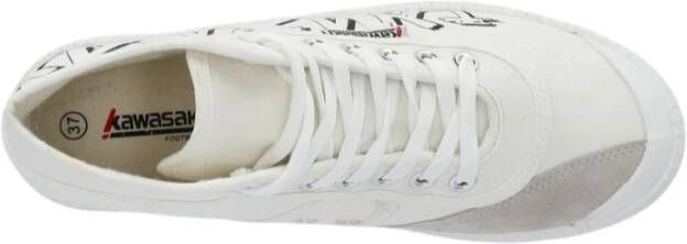 Kawasaki Graffiti Canvas Boot Wit