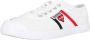 Kawasaki Hart Canvas Schoen Wit Retro Stijl Multicolor - Thumbnail 2