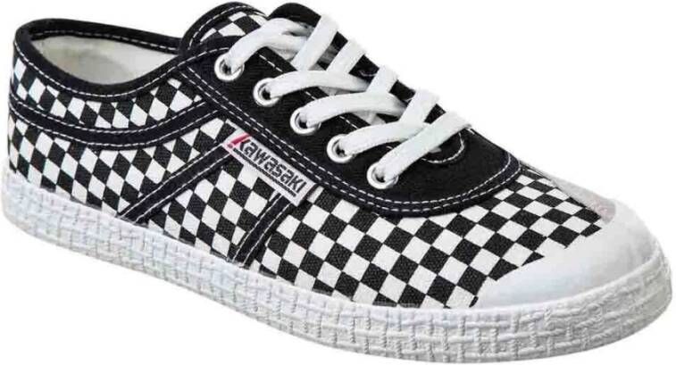Kawasaki Iconische Canvas Sneakers met Leuke Patronen Multicolor Heren