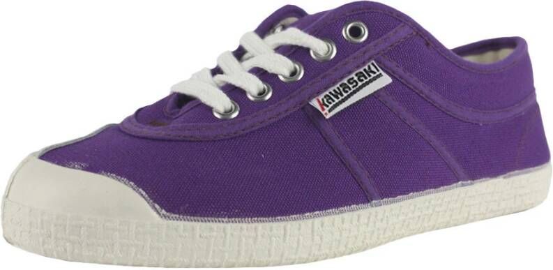 Kawasaki Legende Canvas Schoen Paars Purple Dames