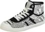 Kawasaki News Paper Canvas Boot White Multicolor - Thumbnail 4