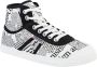 Kawasaki Sneakers News Paper Canvas Boot K202413 1002 White - Thumbnail 4