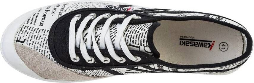 Kawasaki Nieuws Papier Stijl Canvas Sneakers