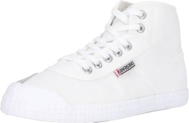 Kawasaki Originele Basic Boot Wit Canvas White Dames