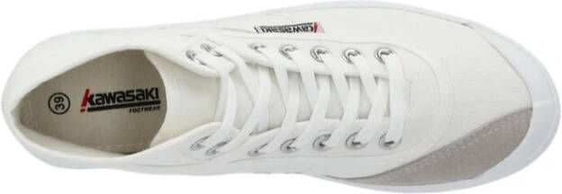 Kawasaki Originele Basic Boot Wit Canvas White Dames