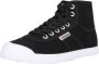 Kawasaki Originele Basic Boot Zwart Canvas Suède Black - Thumbnail 3