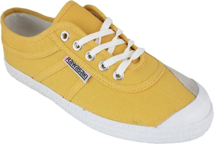 Kawasaki Originele Canvas Schoen Golden Rod Yellow Heren