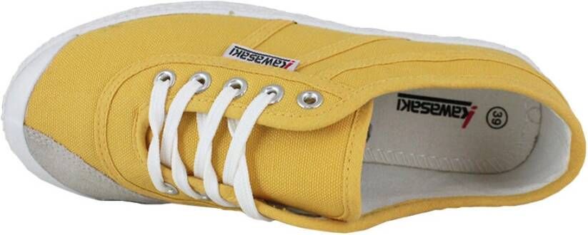 Kawasaki Originele Canvas Schoen Golden Rod Yellow Heren