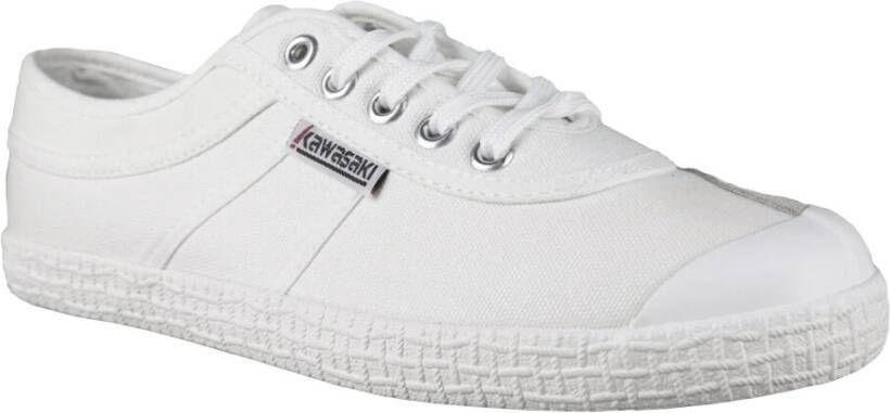 Kawasaki Originele Canvas Schoen Wit White Dames