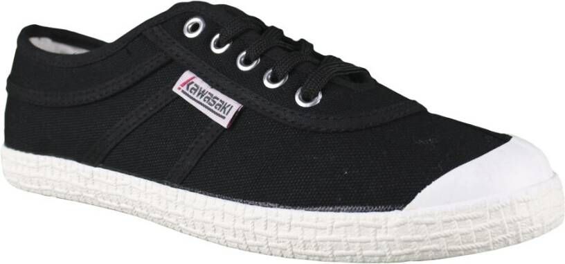 Kawasaki Originele Canvas Schoen Zwart Black Heren