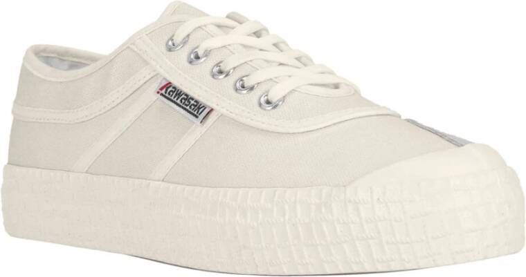 Kawasaki Originele Canvas Sneakers Beige Heren