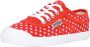 Kawasaki Polka Canvas Schoen Cherry Tomato Multicolor Dames - Thumbnail 4