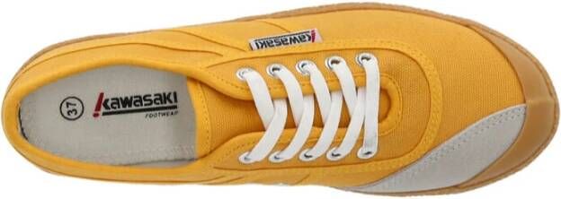 Kawasaki Pure Shoe Golden Rod Canvas Sneakers