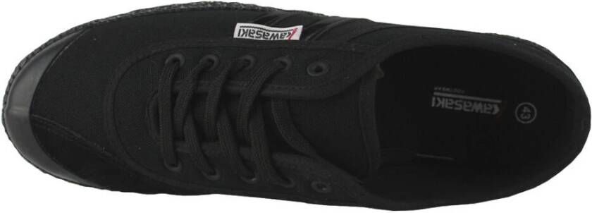 Kawasaki Retro Canvas Schoen All Black Heren