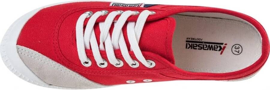 Kawasaki Retro Canvas Schoen Fiery Red Heren