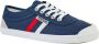 Kawasaki Retro Canvas Schoen Navy Blue - Thumbnail 3