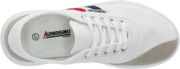 Kawasaki Retro Canvas Schoen Wit Multicolor Dames