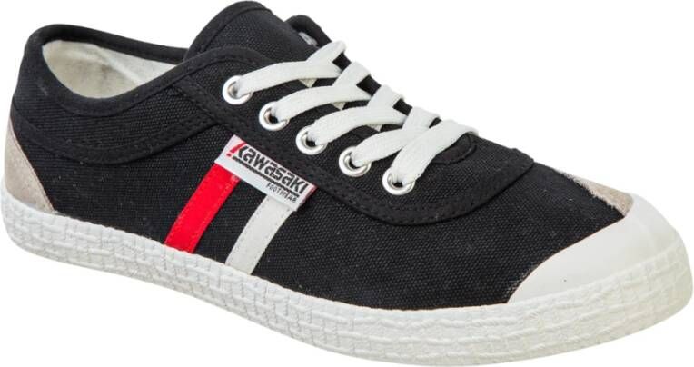 Kawasaki Retro Canvas Schoen Zwart Black Dames