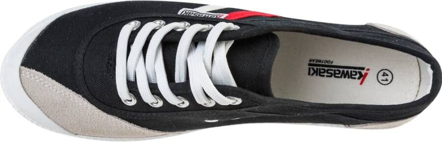 Kawasaki Retro Canvas Schoen Zwart Black Heren