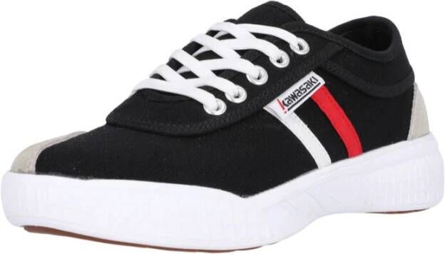 Kawasaki Retro Canvas Schoen Zwart Multicolor Dames