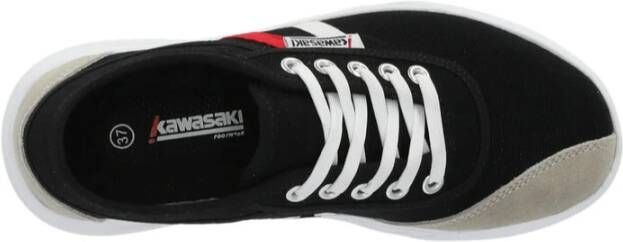 Kawasaki Retro Canvas Schoen Zwart Multicolor Dames