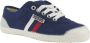 Kawasaki Sneakers Retro 23 Canvas Shoe K23 90W Navy Stripe - Thumbnail 3