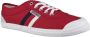 Kawasaki Retro Canvas Sneakers Red Heren - Thumbnail 2