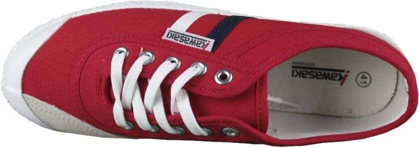 Kawasaki Retro Canvas Sneakers Red Heren