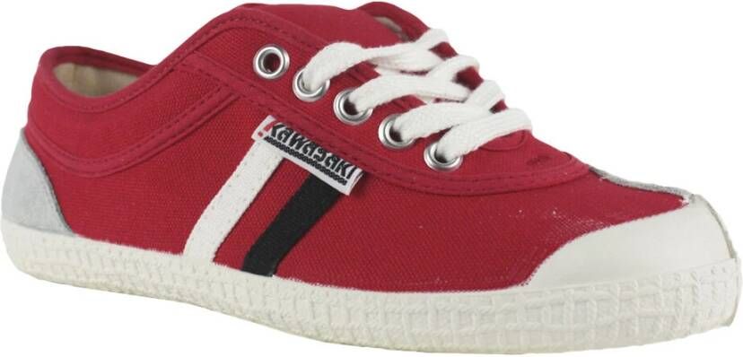 Kawasaki Retro Canvas Sneakers Red Heren