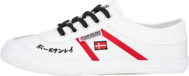 Kawasaki Signature Canvas Schoen Wit Multicolor Heren