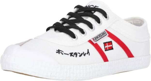 Kawasaki Signature Canvas Schoen Wit Multicolor Heren