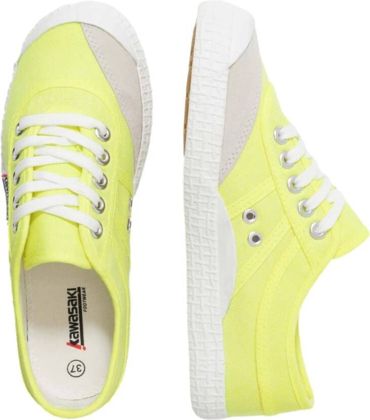Kawasaki Sneakers Yellow Dames