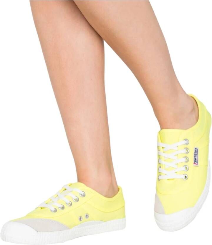 Kawasaki Sneakers Yellow Dames
