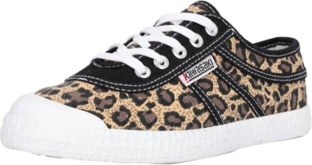 Kawasaki Ster Canvas Schoen Luipaardprint Multicolor Dames