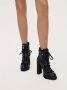 Kazar Avant-garde Booties met Decoratieve Vetersluiting Black Dames - Thumbnail 6