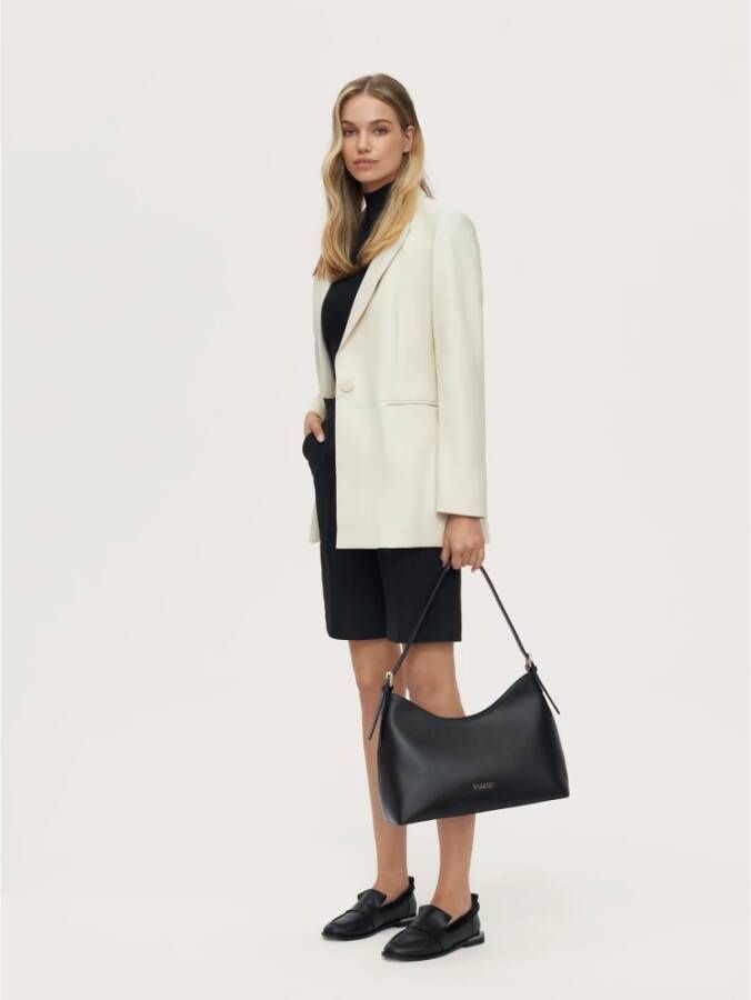 Kazar Avant-garde leren casual schoenen met pluche Black Dames