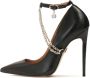 Kazar Avant-garde leren pumps met ketting Black Dames - Thumbnail 5