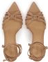 Kazar Beige hoge sandalen om de enkel gebonden - Thumbnail 2