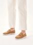 Kazar Beige instap sneakers op een witte zool Beige Heren - Thumbnail 4
