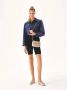 Kazar Beige leren ballerina's met bloem Beige Dames - Thumbnail 5