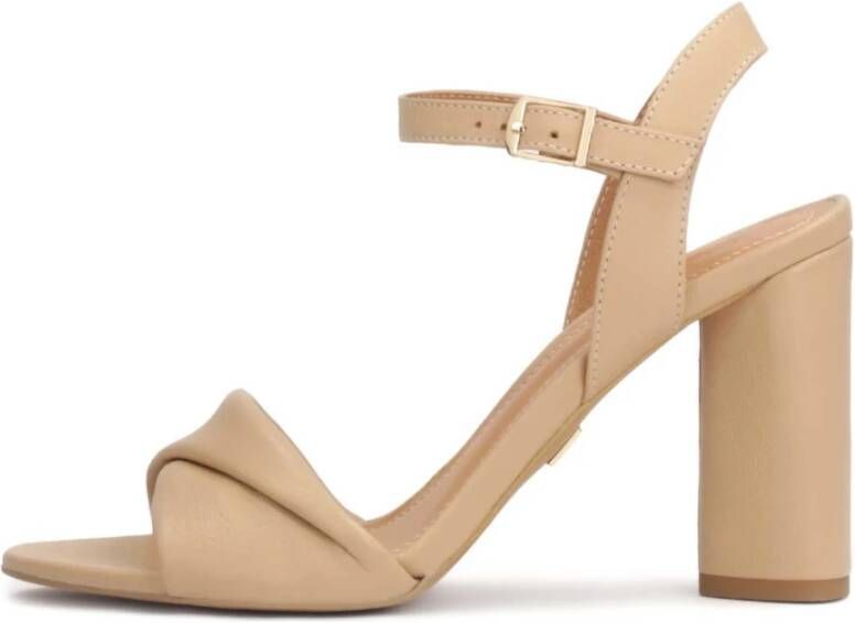 Kazar Beige leren post sandalen