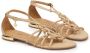 Kazar Beige platte flip-flop sandalen Beige Dames - Thumbnail 3