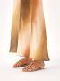 Kazar Beige platte flip-flop sandalen Beige Dames - Thumbnail 4
