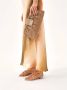 Kazar Beige platte flip-flop sandalen Beige Dames - Thumbnail 5