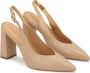 Kazar Beige pumps met blootgestelde hakken Beige Dames - Thumbnail 2