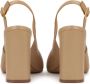 Kazar Beige pumps met blootgestelde hakken Beige Dames - Thumbnail 3