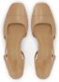 Kazar Beige pumps met open hiel - Thumbnail 2