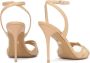 Kazar Beige sandalen met een hoge slanke hak Beige Dames - Thumbnail 7