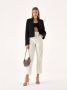 Kazar Beige stiletto muiltjes versierd met zirkonia Beige Dames - Thumbnail 5